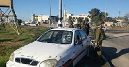 فلسطيني حاول دهس مجموعة من الجنود بالخليل