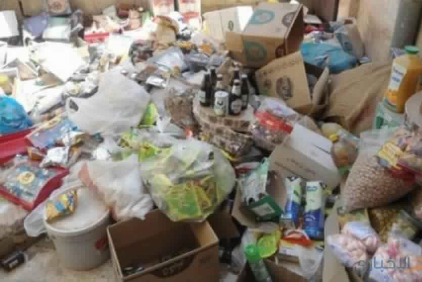 إتلاف سلع غير صالحة للاستخدام في جنين