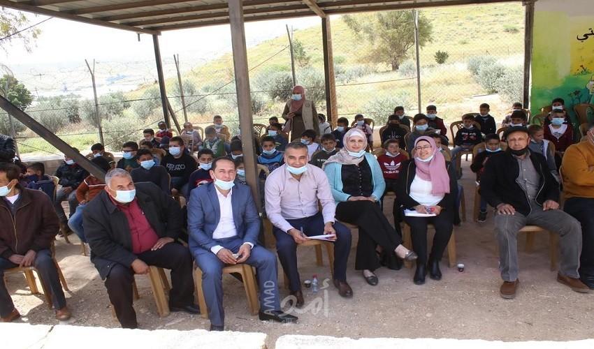 نابلس:  فعاليات يوم الطفل بتكريم أطفال فروش بيت دجن وحمصة وعين شبلي بالأغوار