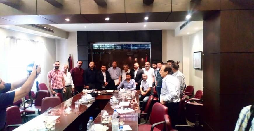الديمقراطية وأشد يشاركان في المؤتمر الرافض لورشة البحرين بدمشق