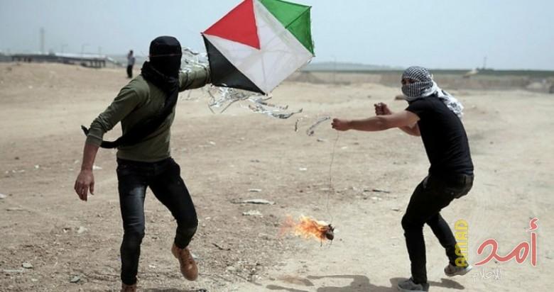 إطلاق النار تجاه مجموعة من مطلقي الطائرات الورقية شرق البريج