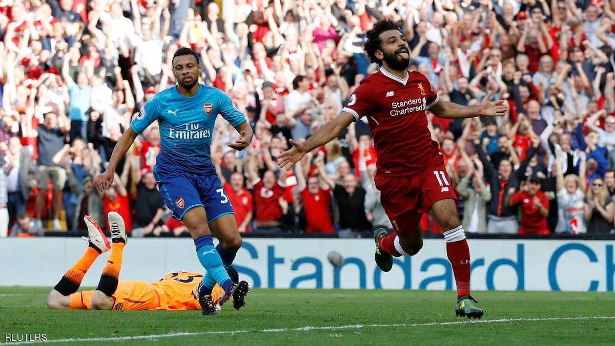 ليفربول يكتسح أرسنال.. ومحمد صلاح نجم المباراة
