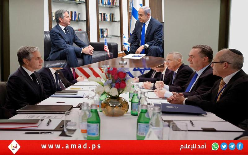 بلينكن يكشف شرط الاستثمار في غزة.. وموافقة إسرائيل على مهمة أممية لتقييم الوضع في شمال القطاع