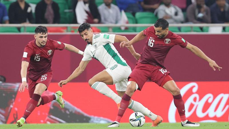بفوز نارى .. منتخب الجزائر يتأهل لنهائي كأس العرب 2021  على حساب قطر
