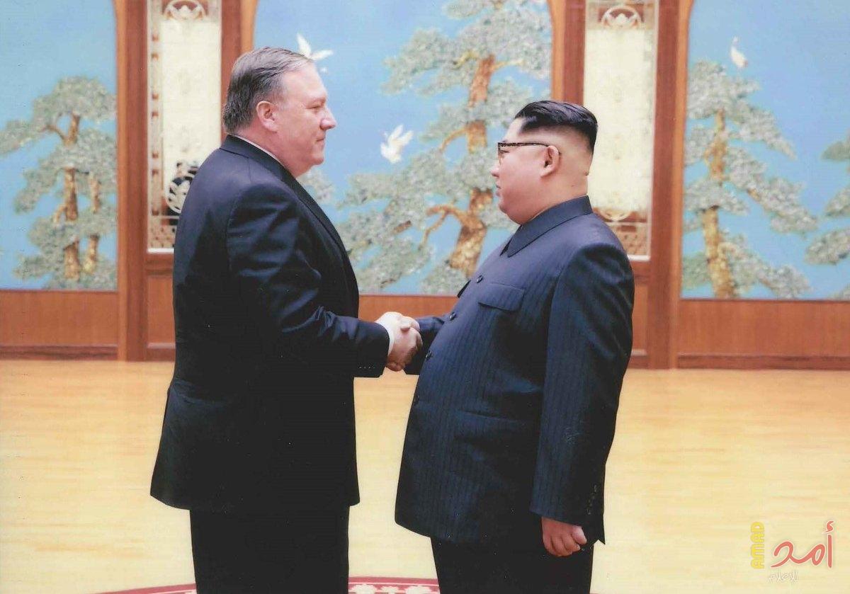 البيت الأبيض ينشر صور اللقاء السري الذي جمع زعيم كوريا الشمالية بمدير "سي آي إيه" السابق بومبيو