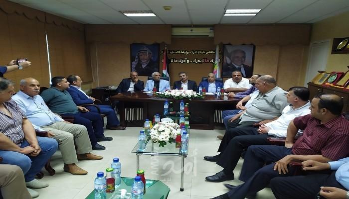 محافظو غزة لاتحاد المقاولين: ندعم مطالبكم العادلة وسنحملها للرئيس والحكومة