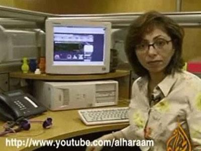 لميس الحديدي مذيعة في قناة “الجزيرة”