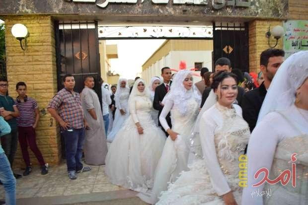 حفل زفاف جماعي لـ160 عريساً وعروساً بنابلس