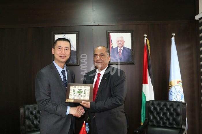 د. الشلالدة يبحث مع السفير الصيني تعزيز التعاون المشترك
