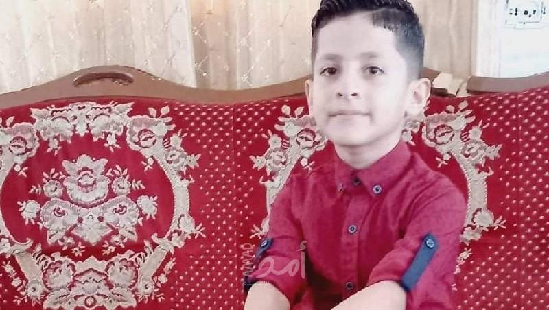 غزة: وفاة الطفل "أحمد شاهين" بحادث سير