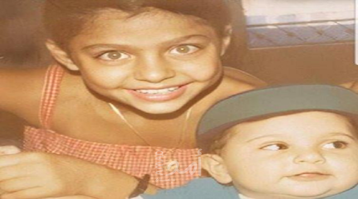 صورة نادرة وملوّنة لهيفا من أيام الطفولة