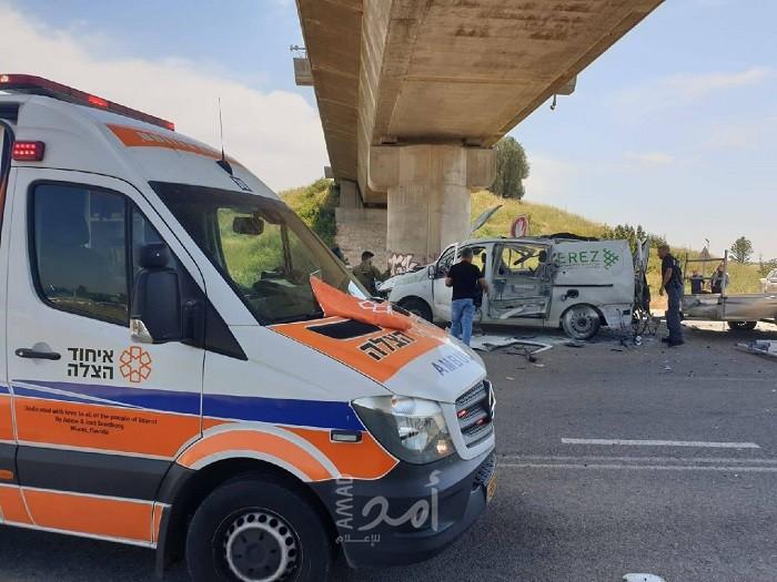 محدث- بالصور والفيديو.. (4) قتلى إسرائيليين وعشرات الإصابات نتيجة صواريخ غزة