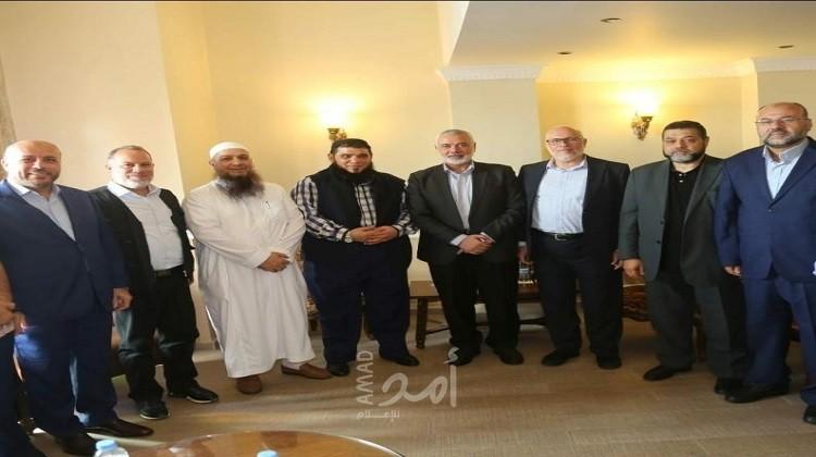 هنية يستقبل عصبة الأنصار الإسلامية: التأكيد على أهمية استقرار المخيمات ومقاومة الاحتلال