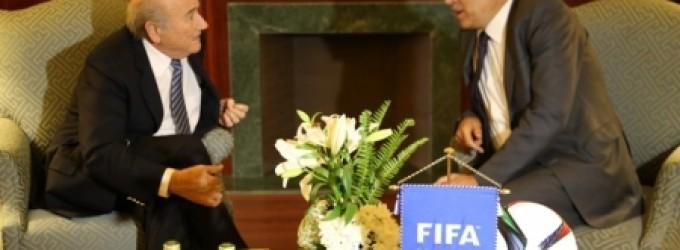 بلاتر: لن أسمح بشطب إسرائيل من "الفيفا"