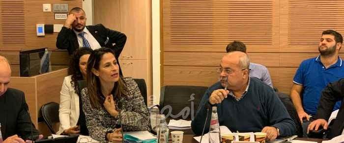 الطيبي يعارض تحويل ميزانية الى الخارجية الإسرائيلية بسبب المفقودة لطفية زباد