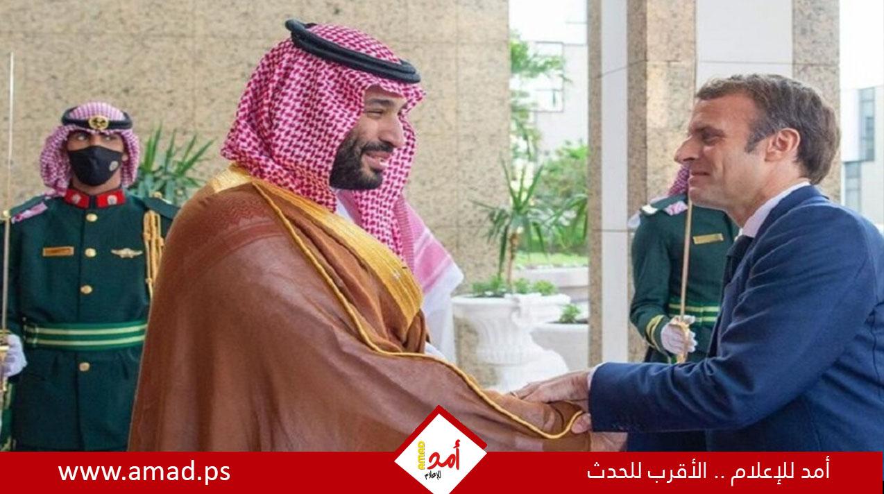 ولي العهد السعودي والرئيس الفرنسي يبحثان تطورات الأوضاع في المنطقة