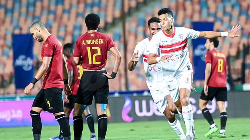 الزمالك يهزم سيراميكا بهدف الجزيرى ويحقق فوزه الأول مع أوسوريو