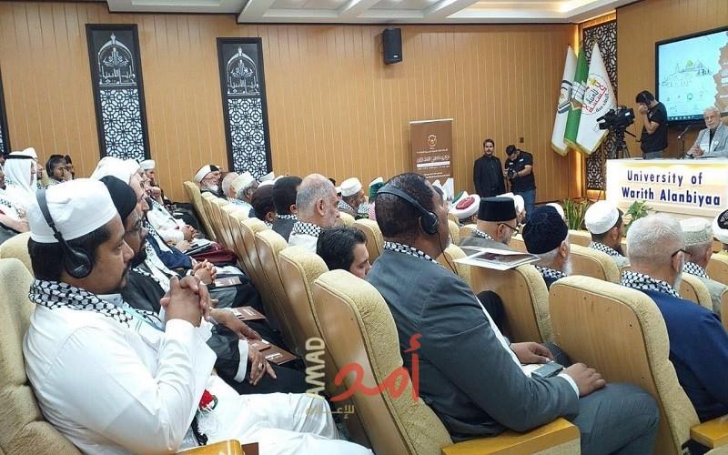 مؤتمر نداء الأقصى الدولي يؤكد ضرورة العمل لمواجهة التطبيع وتحرير فلسطين