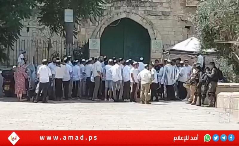 القدس: مستوطنون إرهابيون يقتحمون "الأقصى"