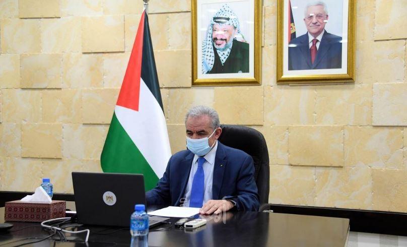 اشتية: نجدد الدعوة بالاستجابة لمبادرة الرئيس عباس لعقد مؤتمر دولي للسلام