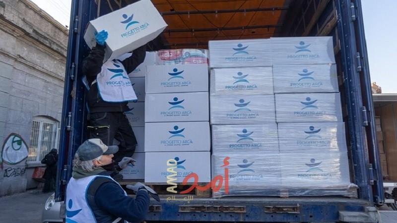 إيطاليا تكسر الحصار جزئياً وترسل مساعدات إلى سوريا