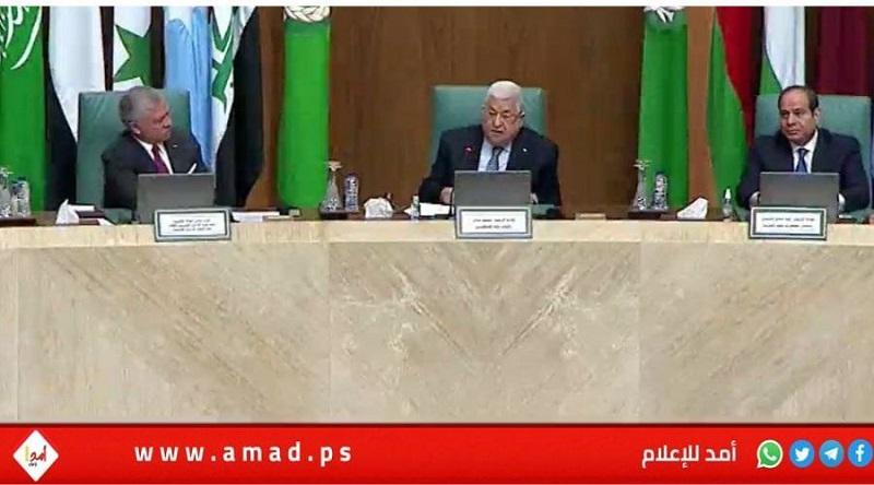 عباس والسيسي وعبدالله: تأكيد على مركزية فلسطين.. وضرورة حماية بيت المقدس