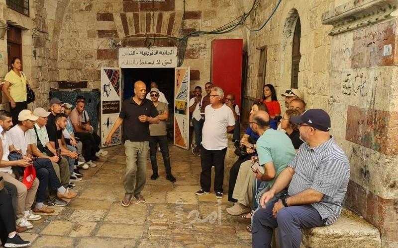 القدس: جولة ميدانية لأدلاء سياحيين فلسطينين في البلدة القديمة
