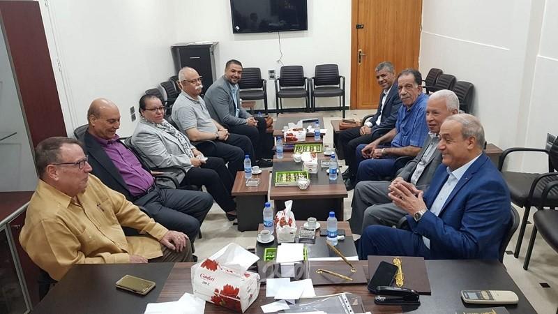 الجبهة الشعبية تستقبل السفير الكوبي في دمشق "ميغيل بارغا"
