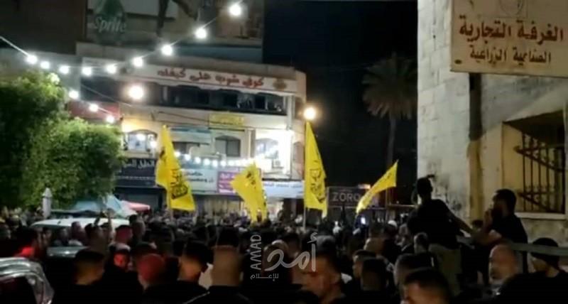 مسيرات غاضبة تجوب شوارع نابلس وجنين تنديداً باستشهاد الزبيدي ودعوات للإضراب العام "الاثنين"- فيديو