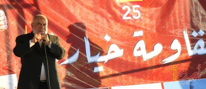 أحمد بحر: المقاومة خيارنا الاستراتيجي للتحرير وعلى الاحتلال انتظار المزيد