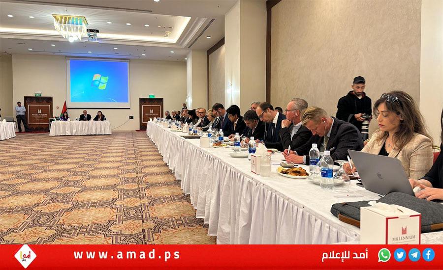 الشيخ: إسرائيل تحاصر السلطة الفلسطينية مالياً وتحتجز  4 مليارات شيكل- فيديو