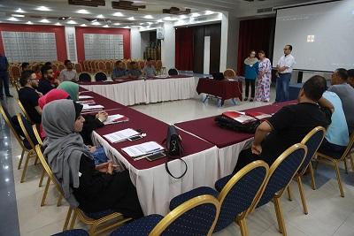 اتحاد الاذاعات يفتتح دورة في السلامة المهنية للصحفيين الفلسطينيين في مدينة غزة