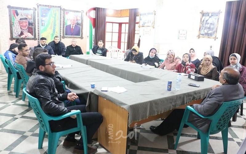 اللجنة الشعبية للاجئين برفح تنظم ندوة سياسية احياء لذكرى مجزرة دير ياسين