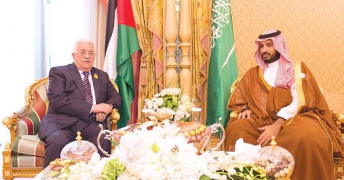 التايمز: ولي العهد السعودي "يأمر" عباس بقبول خطة كوشنر للسلام