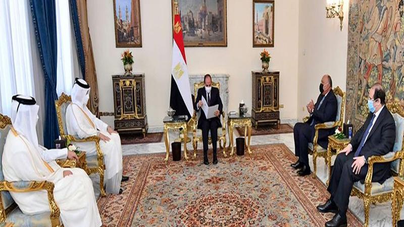 قطر: مصر من الدول الكبرى في المنطقة والسيسي يمثل الشرعية المنتخبة