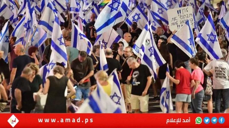 آلاف الإسرائيليين يتظاهرون ضد "حكومة نتنياهو"