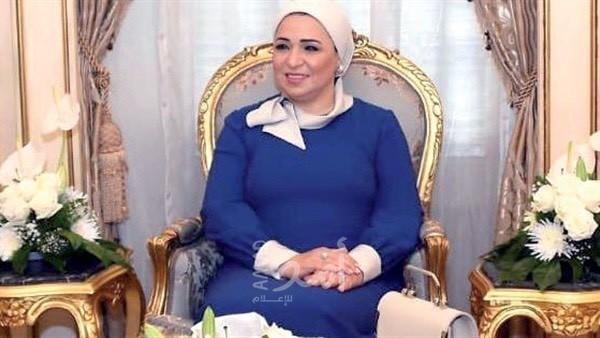 فيديو - انتصار السيسي: تزوجنا الخميس وراح مكتبه الأحد.. الرئيس بيحب عمله جدا