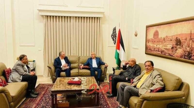 بيروت: السفير دبور يستقبل نائب الامين العام للجبهة الشعبية