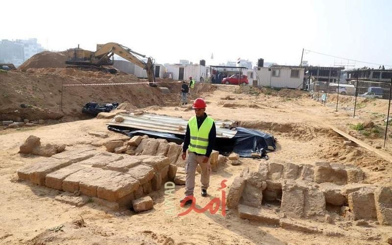 اكتشاف قبور رومانية شمال غزة