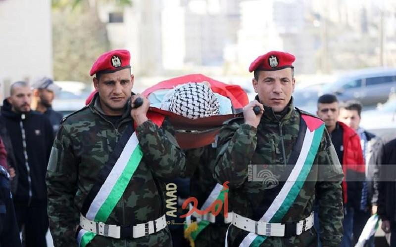 تشييع جثمان الشهيد هارون أبو عرام في بلدة يطا