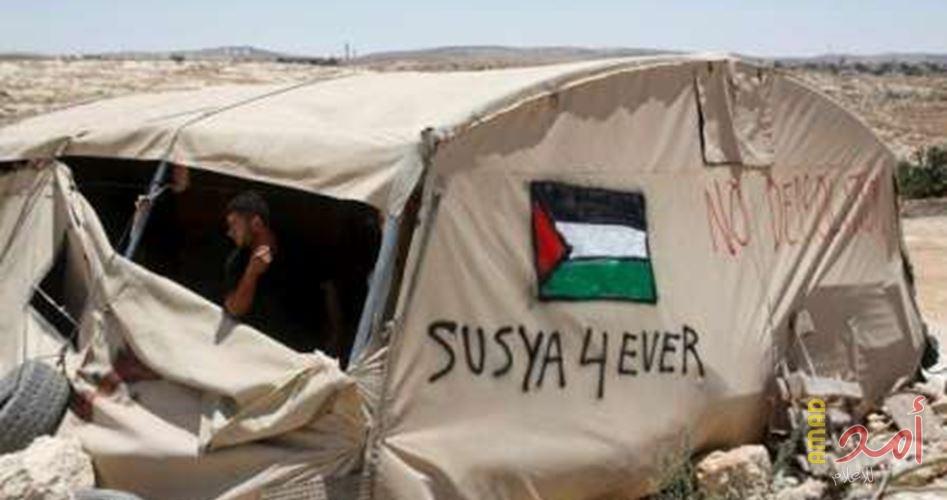 "هآرتس": 76 عضو كونجرس يطالبون نتنياهو بوقف هدم قرية "سوسيا" والمنازل الفلسطينية