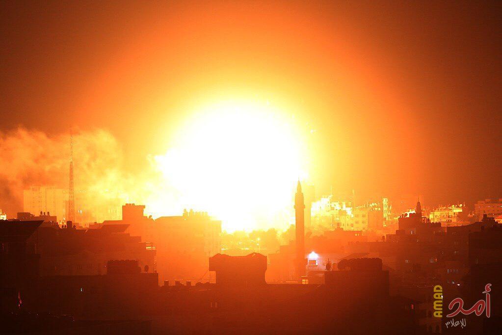 جيش الاحتلال يصدر بيانا في أعقاب قصف هدفا جنوب رفح