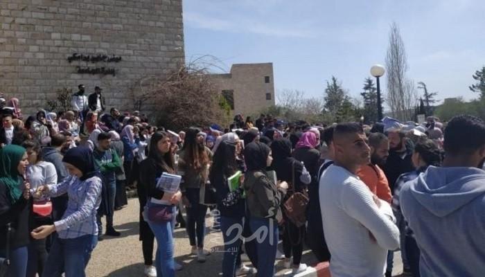 استئناف الدوام الثلاثاء بشكل طبيعي في جامعة بيرزيت