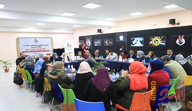 بالصور..مؤسسات حقوقية وحكومية وأهلية ونسوية تطالب وقف جرائم قتل النساء بغزة