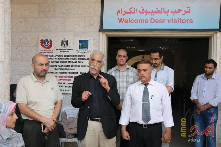 أبو النجا يستنكر قصف طائرات الاحتلال لغزة وتدمير المؤسسات الوطنية
