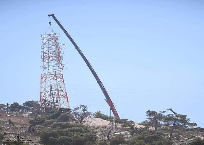 ضمن مخطط فرض السيادة على الضفة .. إسرائيل تشرع بتركيب أبراج اتصالات في جبال نابلس
