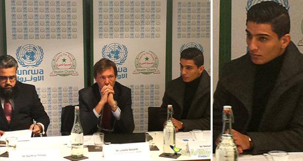 (فيديو) محمد عساف عرّاب اتفاقية بين الجمعية الخيرية الإسلامية و الأونروا من لندن