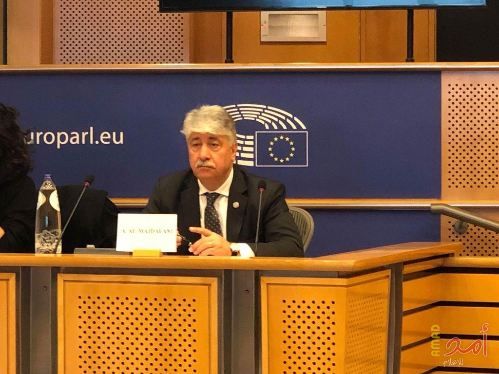 مجدلاني: السياسة الأمريكية تسعى لاستبدال القوانين الدولية وقرارات الشرعية بقرارات الإدارة الأمريكية