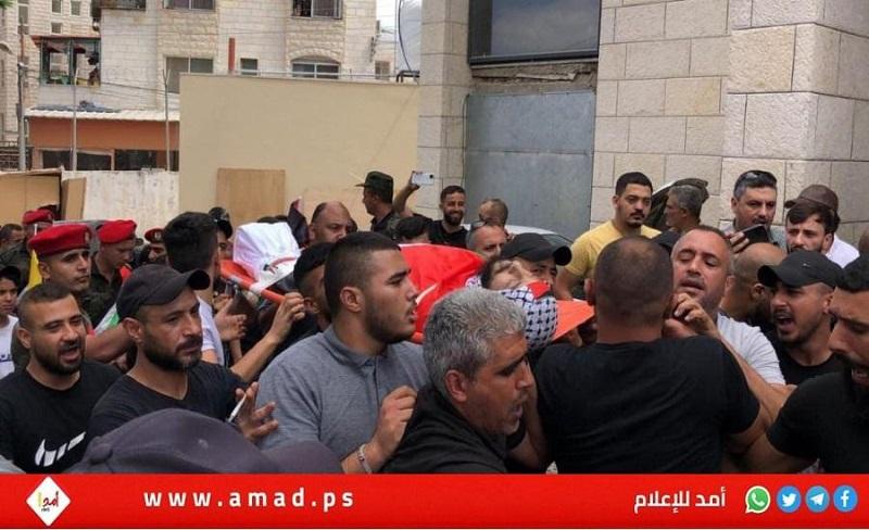 جماهير نابلس تودع الشهيد "محمد عرايشي"- صور