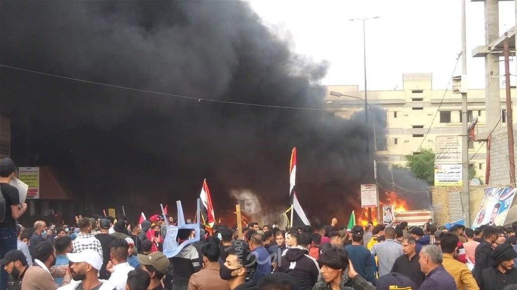العراق: 4 قتلى بمواجهات التيار الصدري ومتظاهري الناصرية - فيديو